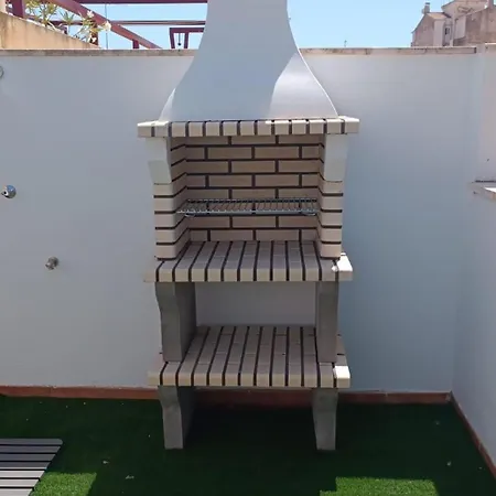 Estudio Centro Terraza Y Barbacoa アパート マラガ